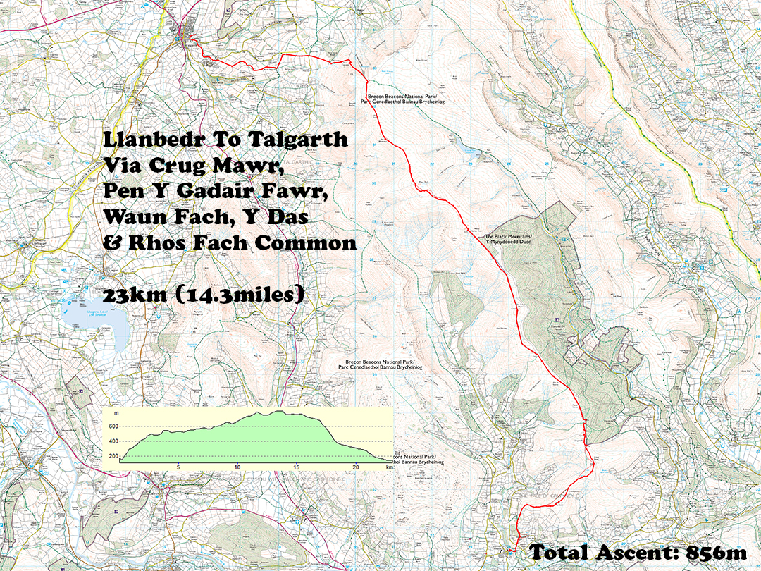 Llanbedr to Talgarth Three Views Bungalow